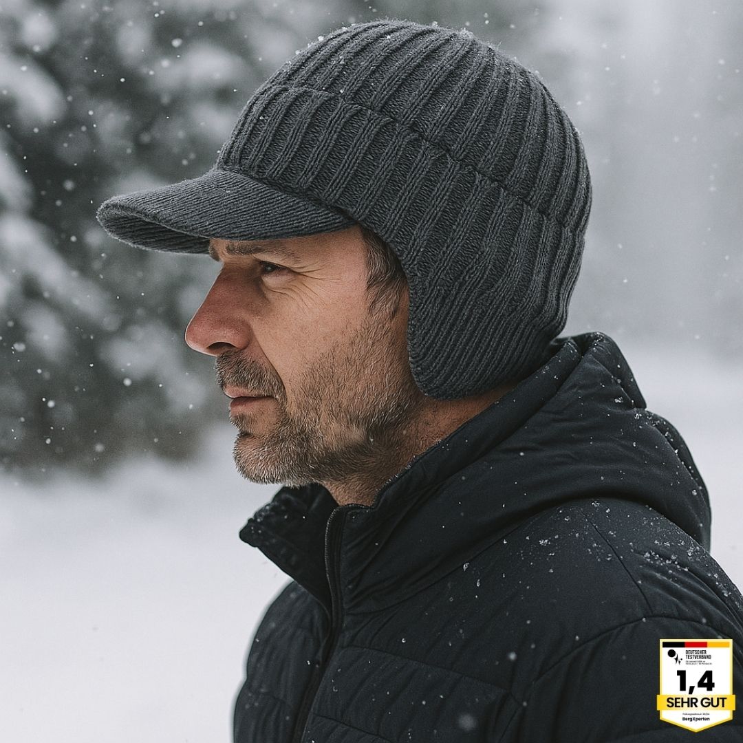 Czapka Polarva zapewniająca całodzienny komfort i ciepło! Unisex, -50% na drugi produkt!