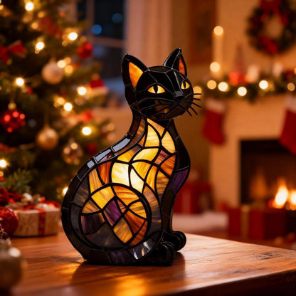 Ta urocza lampka w kształcie kota wprowadzi do każdego pomieszczenia ciepłą atmosferę swoim mruczeniem.