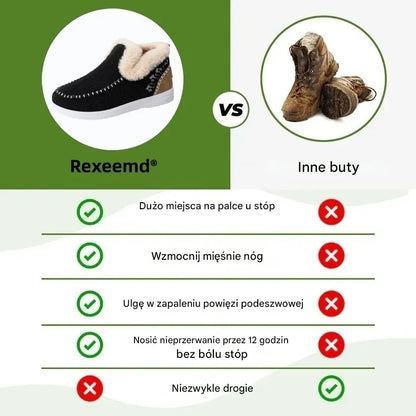 Miękkie i wygodne wysokiej klasy damskie buty z wysokiej jakości kaszmiru — wsparcie łuku stopy, łatwiejsze chodzenie!🔥70% zniżki dziś – nie przegap tej okazji