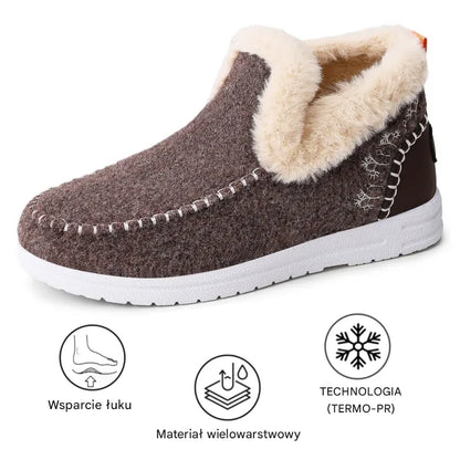 Miękkie i wygodne wysokiej klasy damskie buty z wysokiej jakości kaszmiru — wsparcie łuku stopy, łatwiejsze chodzenie!🔥70% zniżki dziś – nie przegap tej okazji