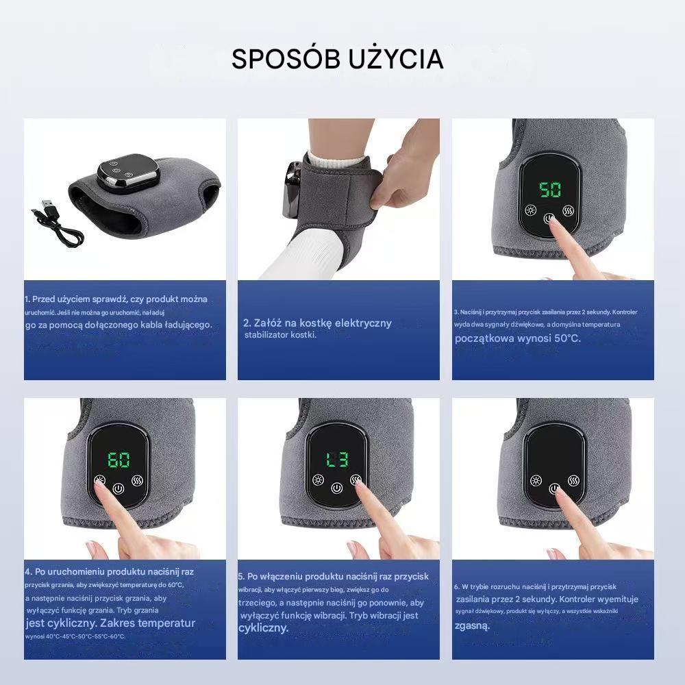 Polarva Elektryczny Masażer do Regeneracji Nerwów Stóp — Skutecznie łagodzi ból nerwów w stopach  ✨Drugi egzemplarz za połowę ceny!