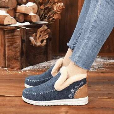 Miękkie i wygodne wysokiej klasy damskie buty z wysokiej jakości kaszmiru — wsparcie łuku stopy, łatwiejsze chodzenie!🔥70% zniżki dziś – nie przegap tej okazji