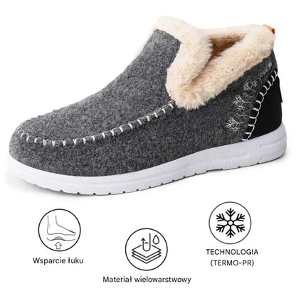 Miękkie i wygodne wysokiej klasy damskie buty z wysokiej jakości kaszmiru — wsparcie łuku stopy, łatwiejsze chodzenie!🔥70% zniżki dziś – nie przegap tej okazji