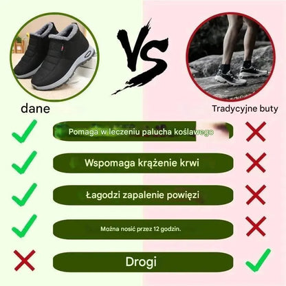 🔥Zimowe Buty Dla Seniorów – Świąteczna Wyprzedaż🎁Utrzymują stopy w cieple przez cały dzień, nawet przy wietrze, mrozie, deszczu i śniegu🎄Wsparcie łuku stopy i antypoślizgowa podeszwa