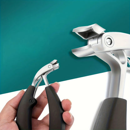 „Cążki do paznokci zaprojektowane przez podologa – bezpiecznie i łatwo radzą sobie z wrastającymi, zgrubiałymi oraz zainfekowanymi grzybicą paznokciami.”