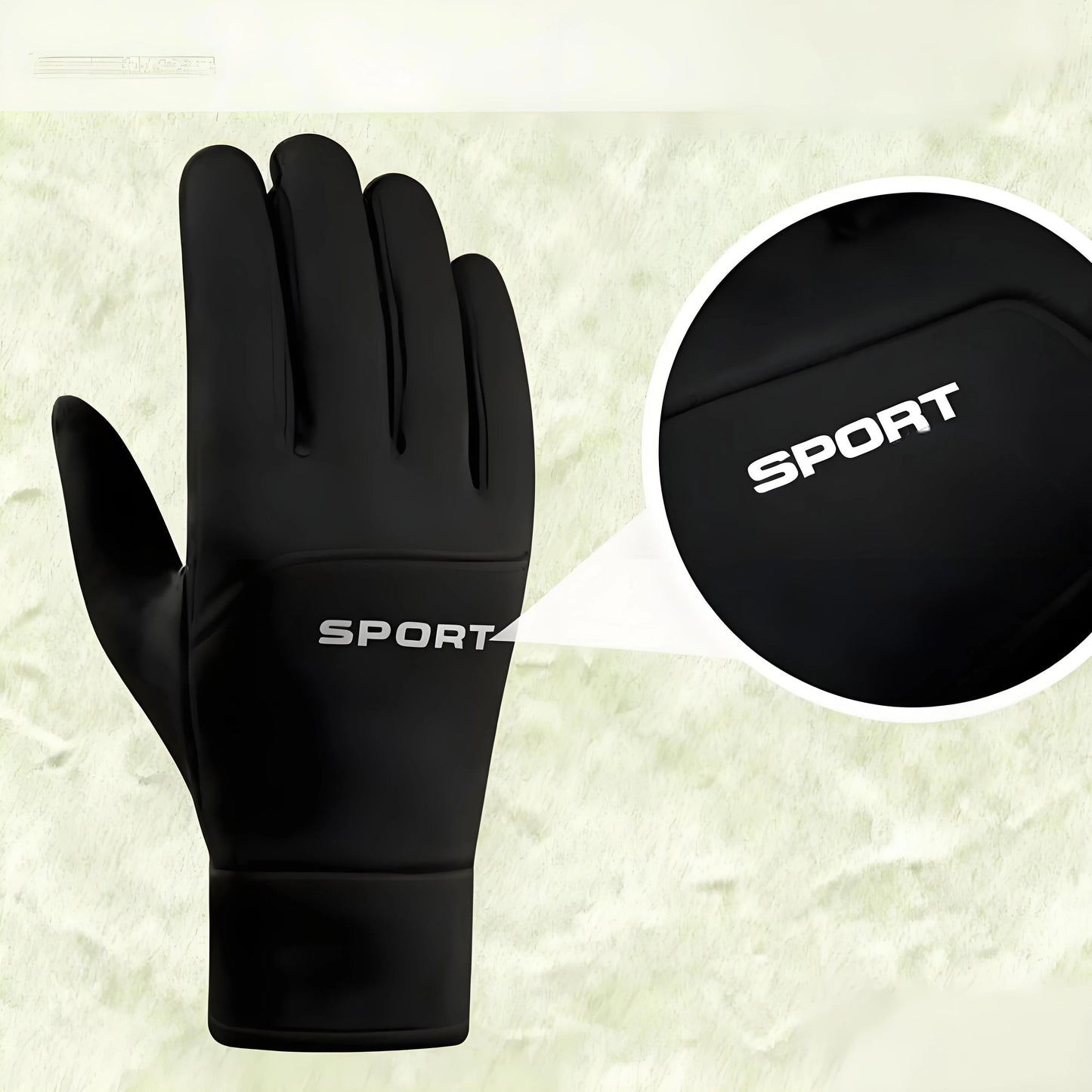 Dotykowe rękawice wełniane z podszewką – zapewniają maksymalny komfort, ciepło i ochronę dla osób starszych 🔥Drugi sztuka za pół ceny!