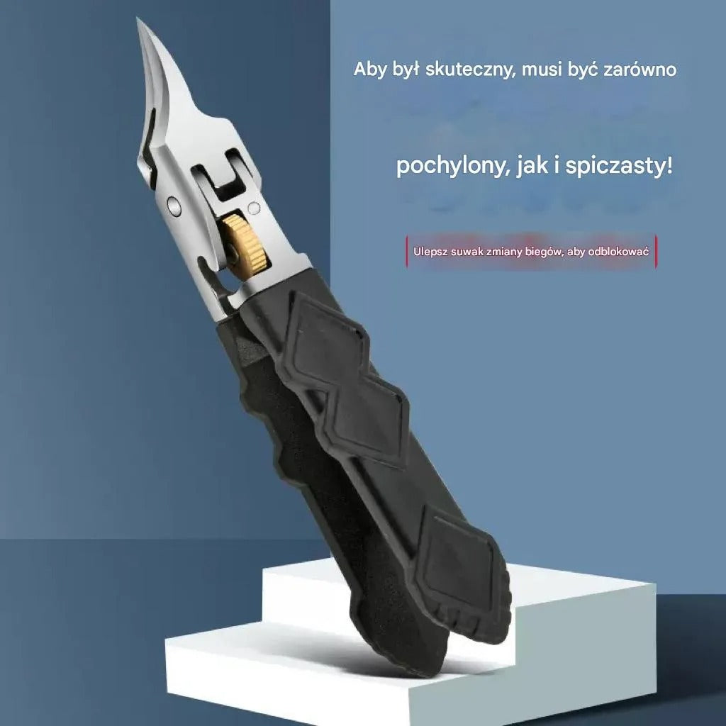 Cążki do paznokci zaprojektowane przez podologa – bezpiecznie i łatwo radzą sobie z wrastającymi, zgrubiałymi oraz zainfekowanymi grzybicą paznokciami.