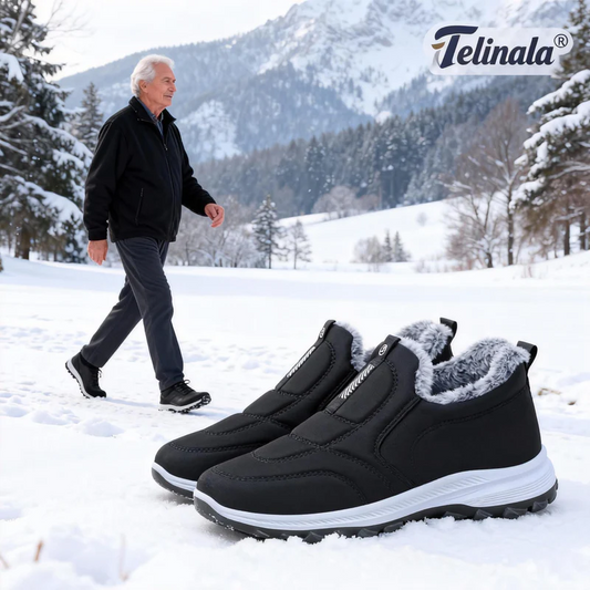 ⚡Ograniczona zniżka 50% — Ergonomiczne buty ortopedyczne z futerkową wyściółką, łagodzą bóle stóp, pleców i stawów, unisex