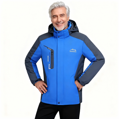 ❄️🧥 Kurtka zimowa z podszewką polarową – wiatroszczelna, wodoodporna i wyjątkowo ciepła 🔥 Unisex